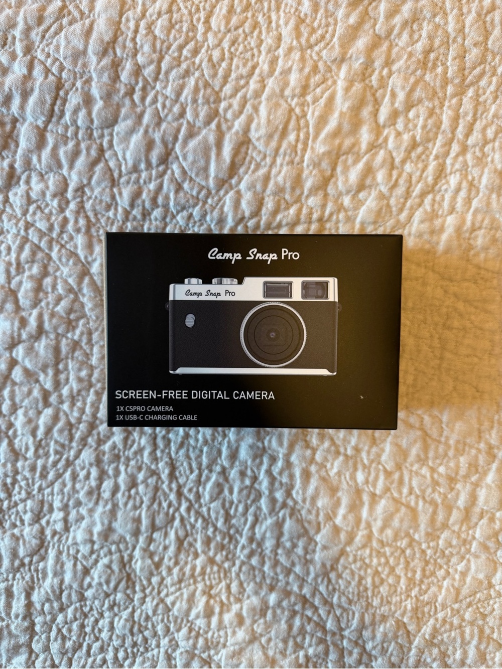 Camp Snap - CS-Pro Screen Free Point & Shoot Digital Camera - Black